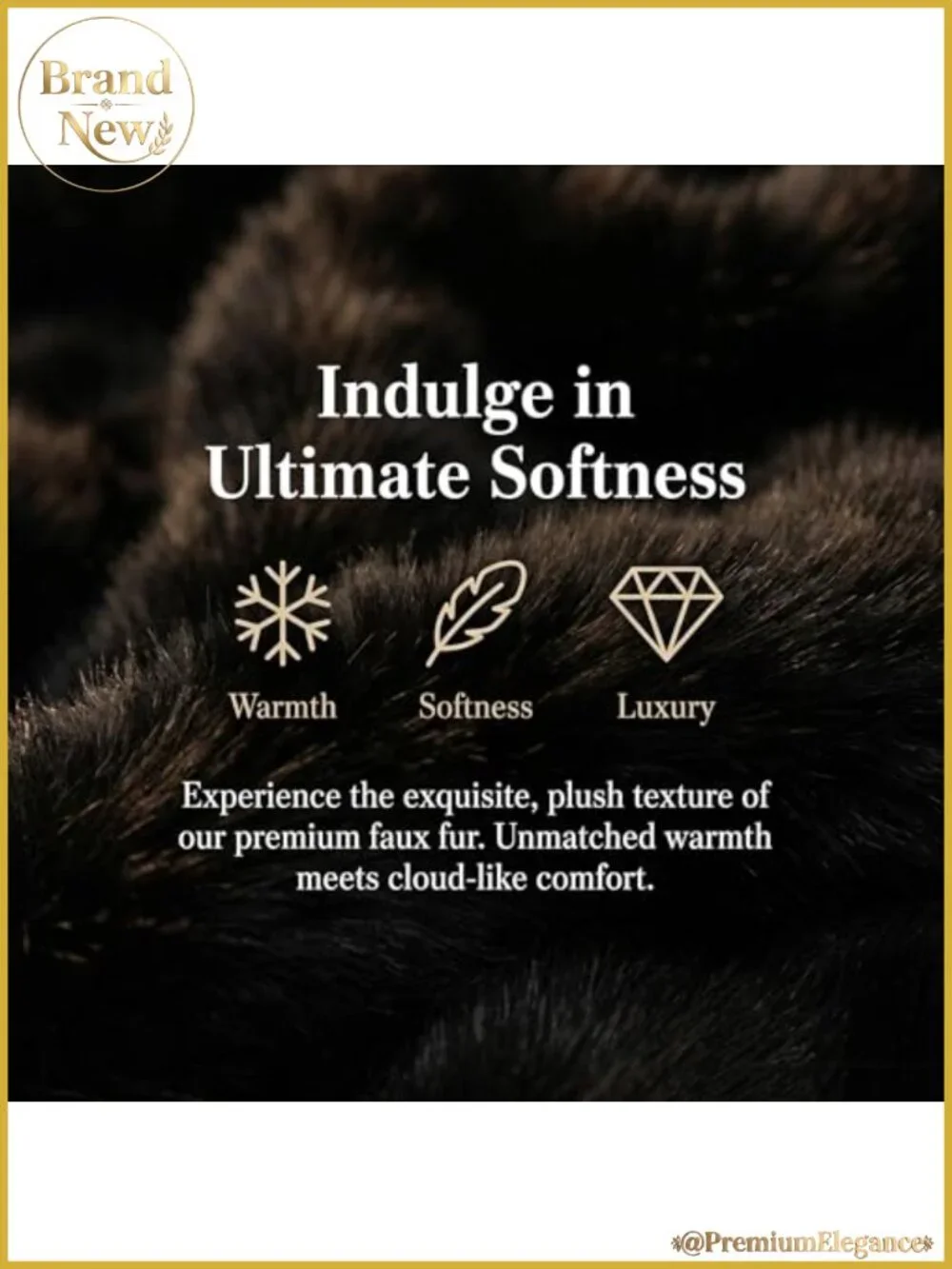 Faux Fur Collar Scarf Wrap Women's Shawl Stole Warm Winter Neck Warmer